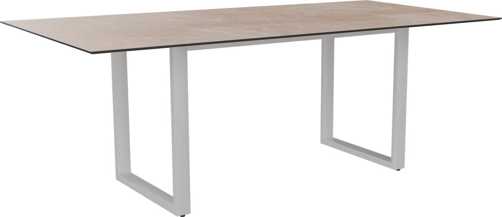 Kufentisch Aluminium Silverstar 2.0